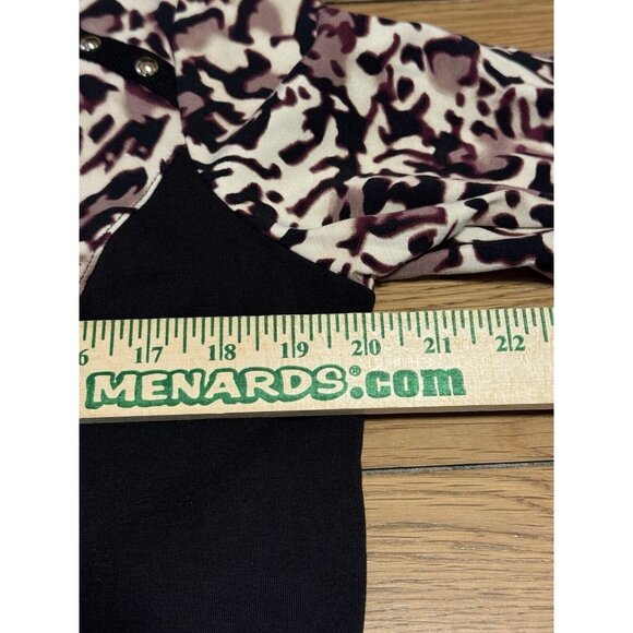 Susan Graver Weekend Women’s Medium Zip-Front Jacket Pockets Leopard Print NWOT - Picture 5 of 15